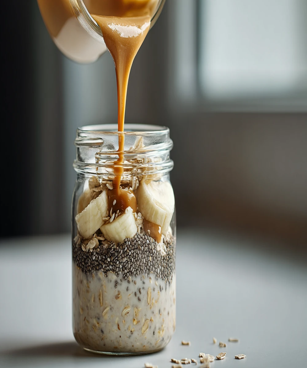 Overnight Oats with Banana & Chia – Instructions How to make Overnight Oats with Banana & Chia