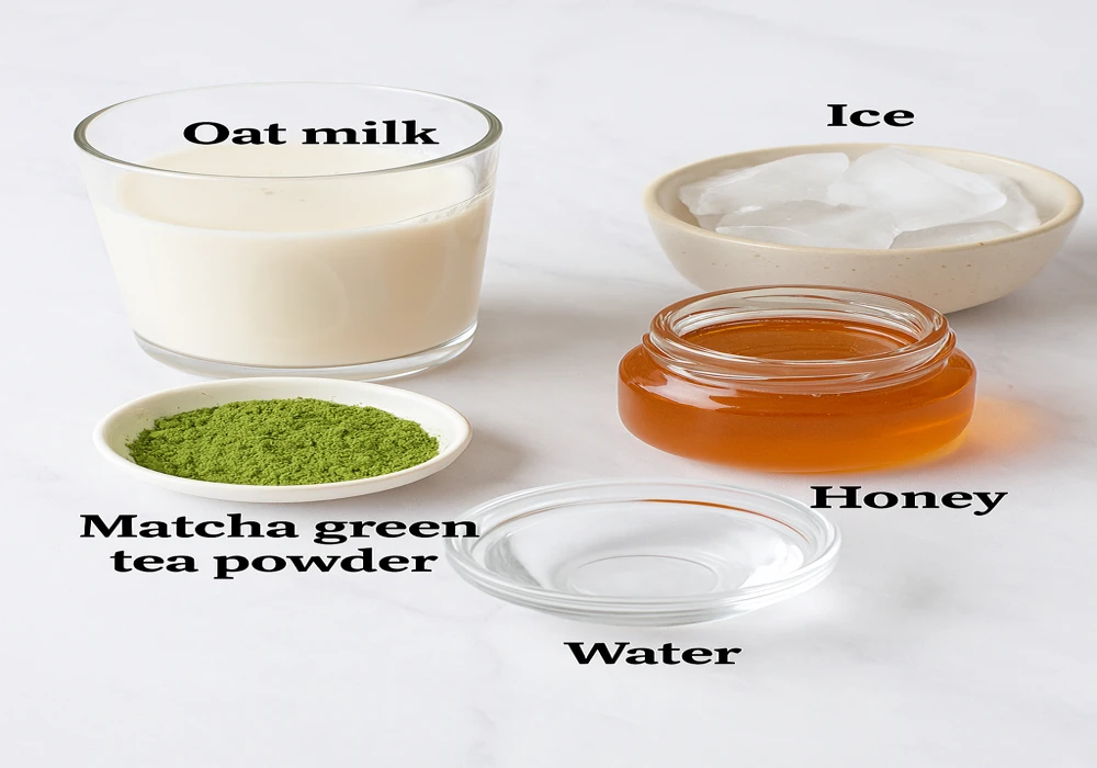 Pickle Lemonade Mocktail - Ingredients Ingredients for Pickle Lemonade Mocktail including dill pickle juice, lemon juice, and garnishes
